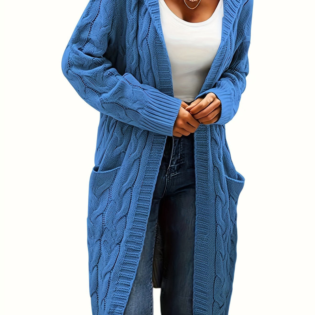 Karla™ | Blød strikket cardigan med lommer
