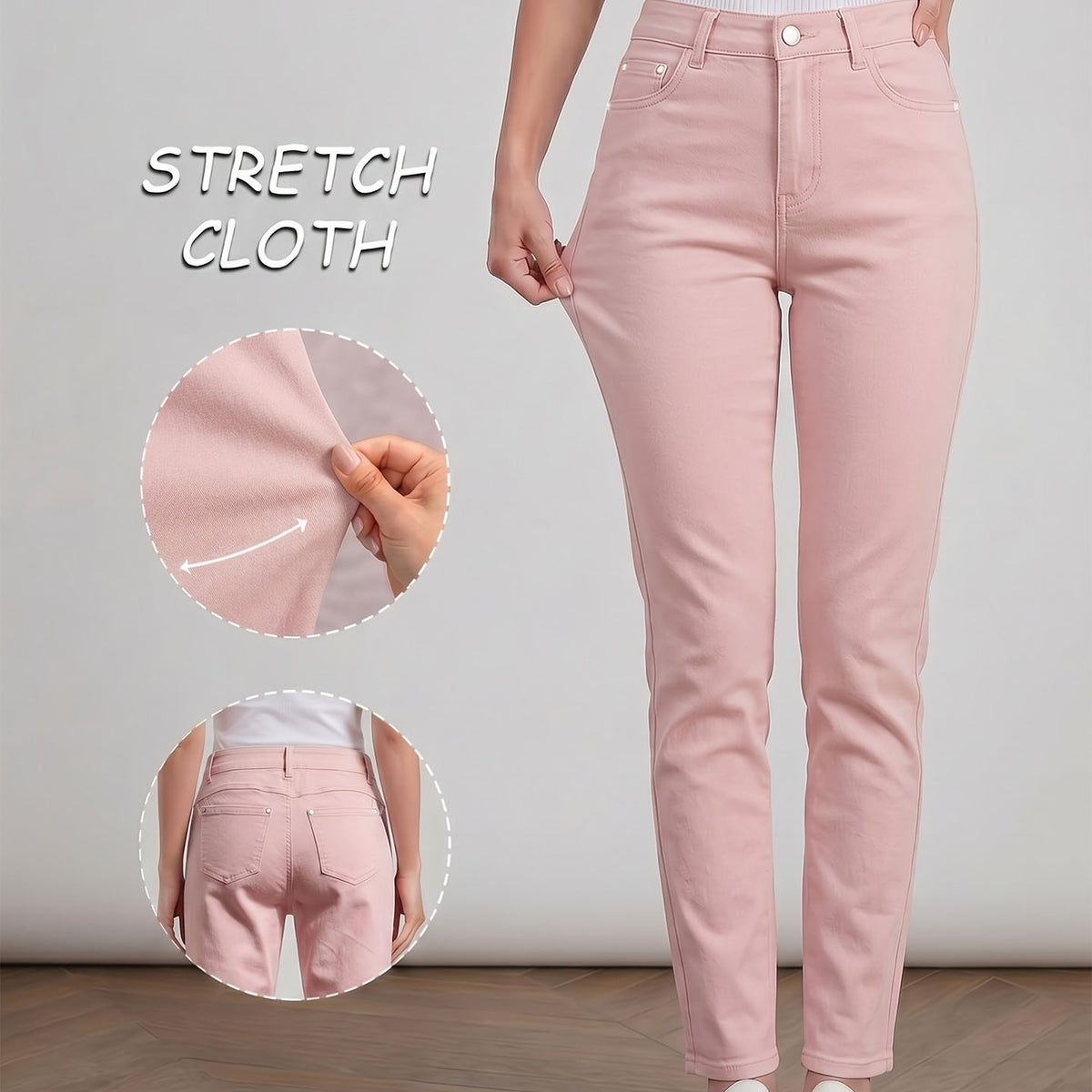Clara™ | Komfortable stretch-jeans