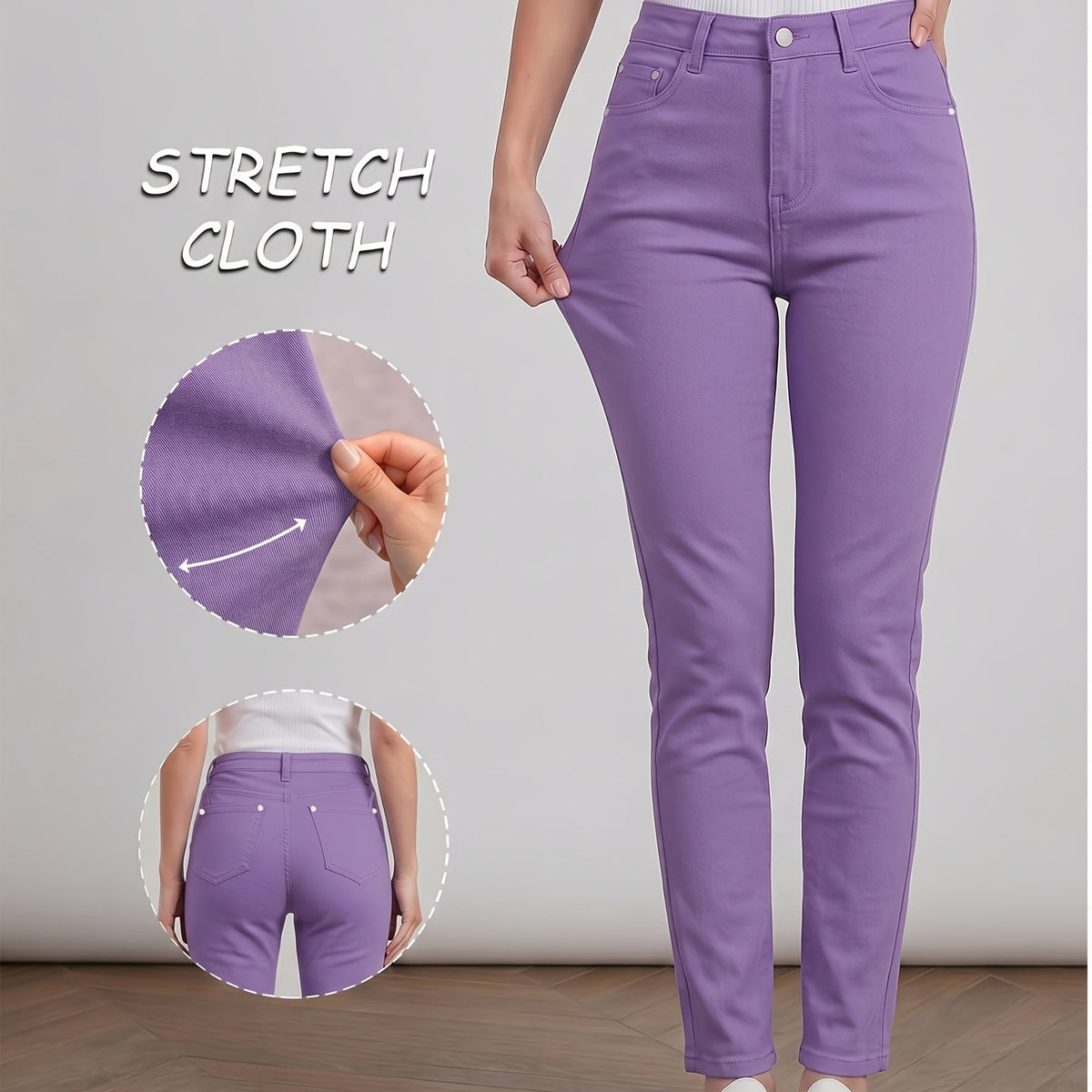 Clara™ | Komfortable stretch-jeans