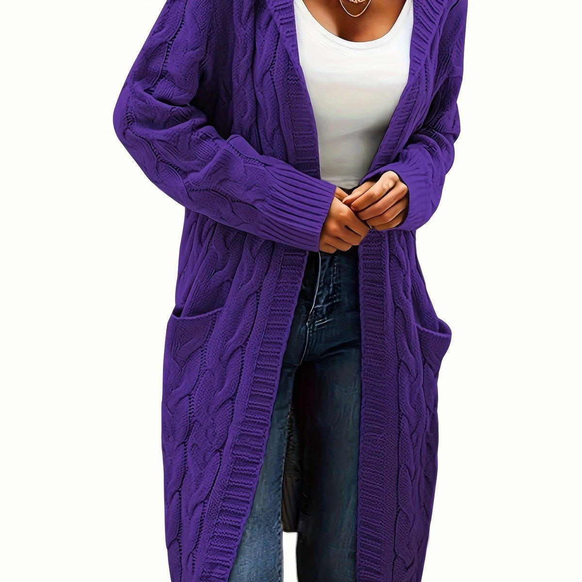 Karla™ | Blød strikket cardigan med lommer