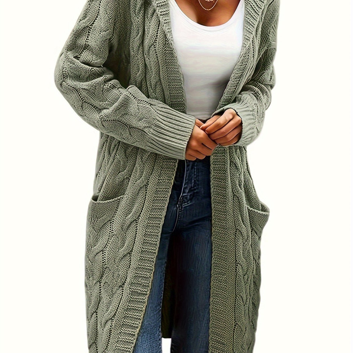 Karla™ | Blød strikket cardigan med lommer