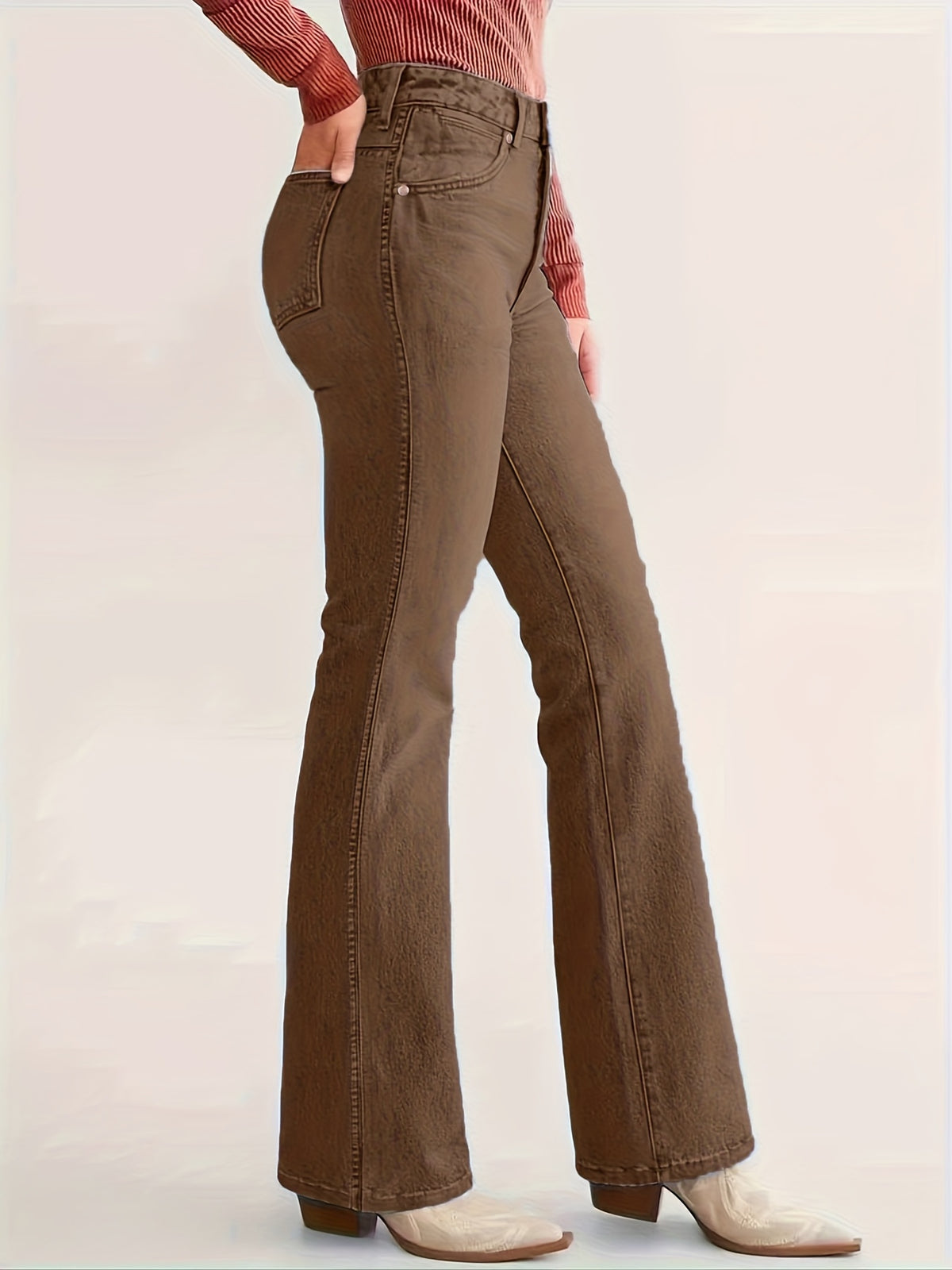 Isabella™ | Stretch-jeans med elegante detaljer