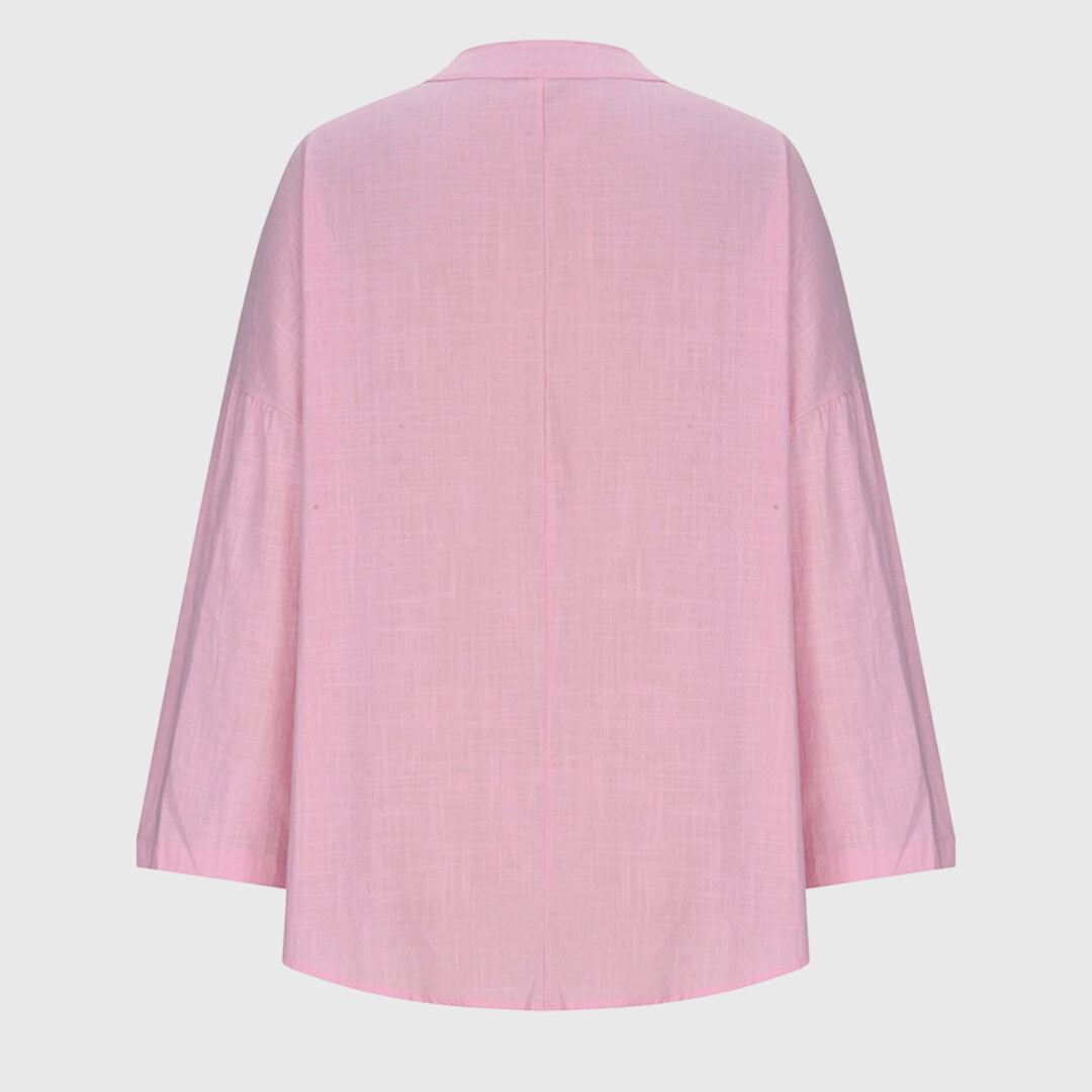 Birgitta | Dame Løs Pasform Langærmet Casual Top