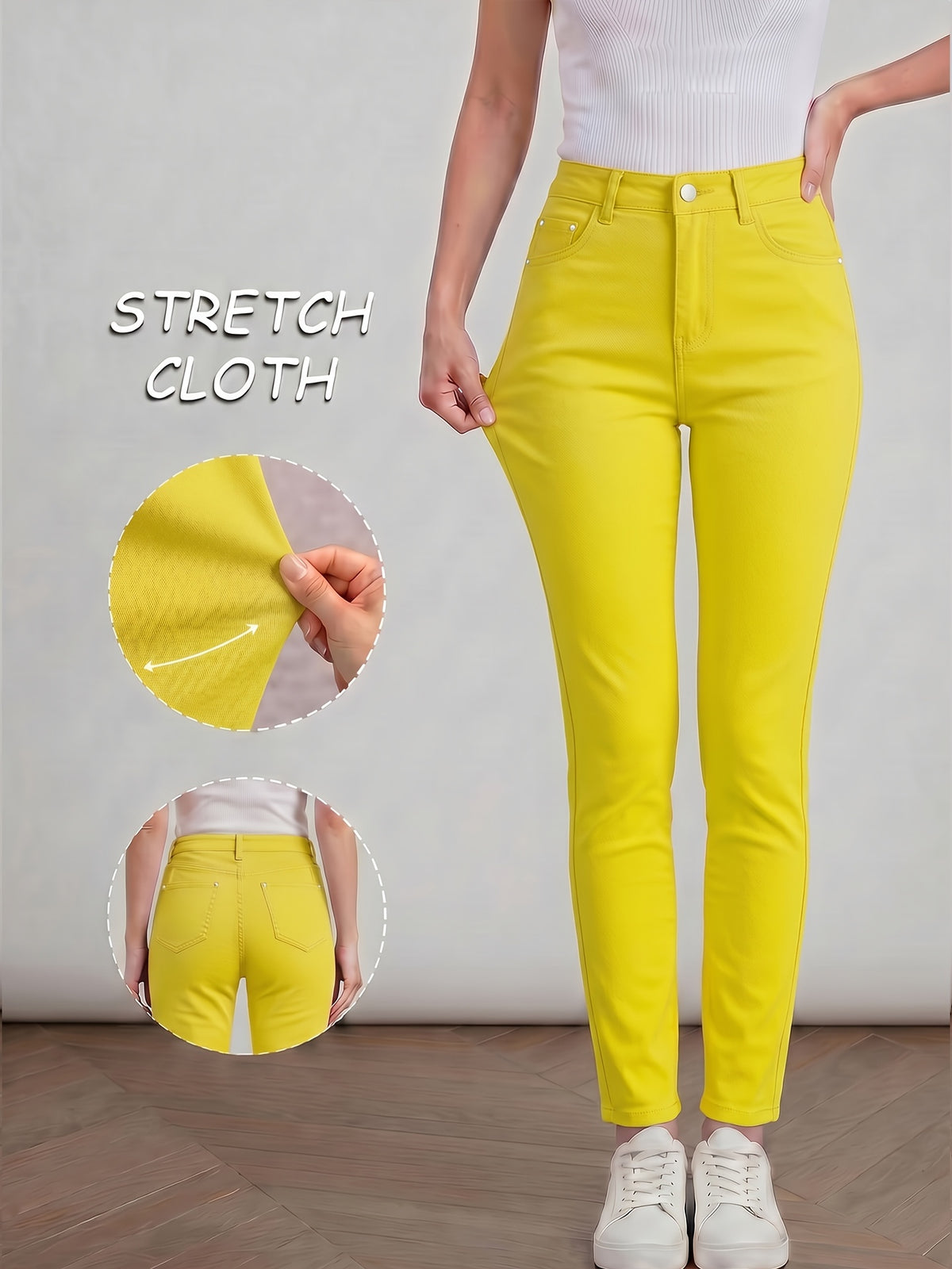 Clara™ | Komfortable stretch-jeans