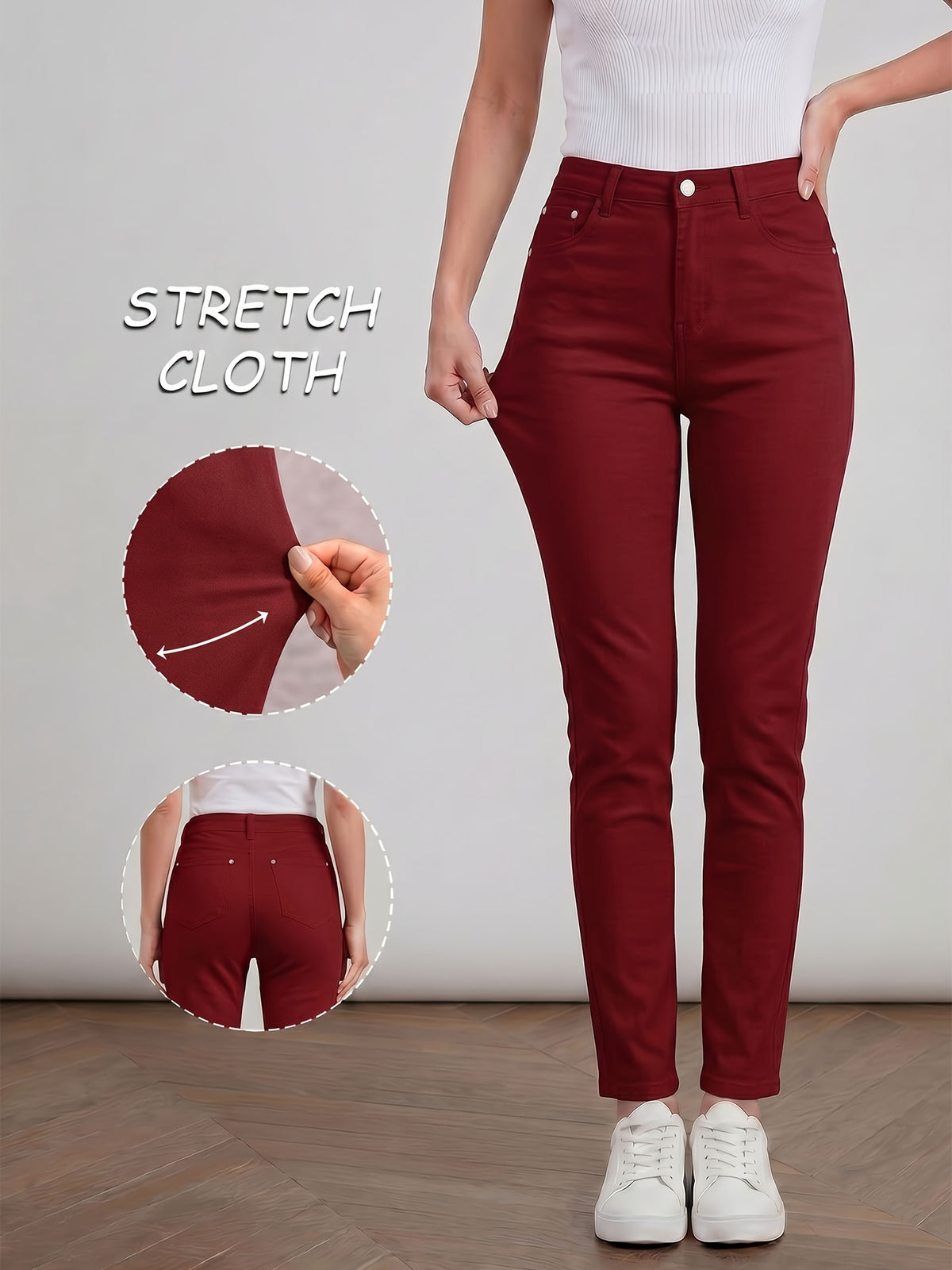 Clara™ | Komfortable stretch-jeans