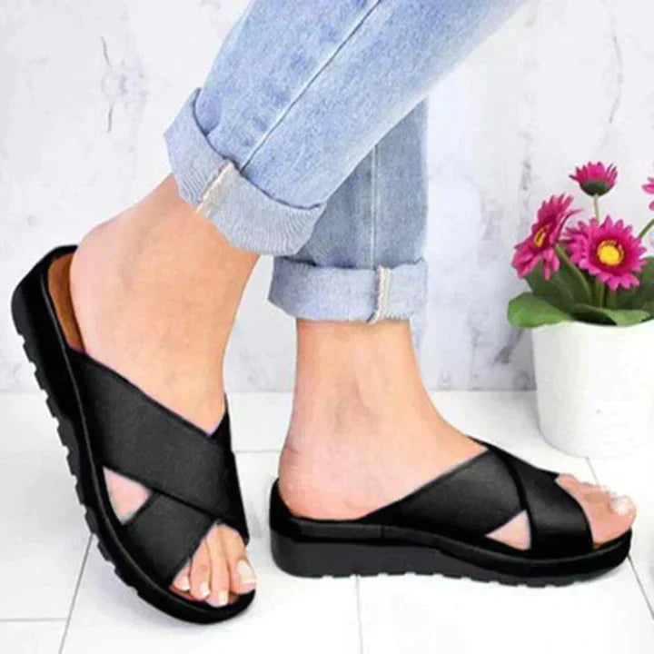 Laila | Dame Sommer Ortopædiske Stil Sandaler