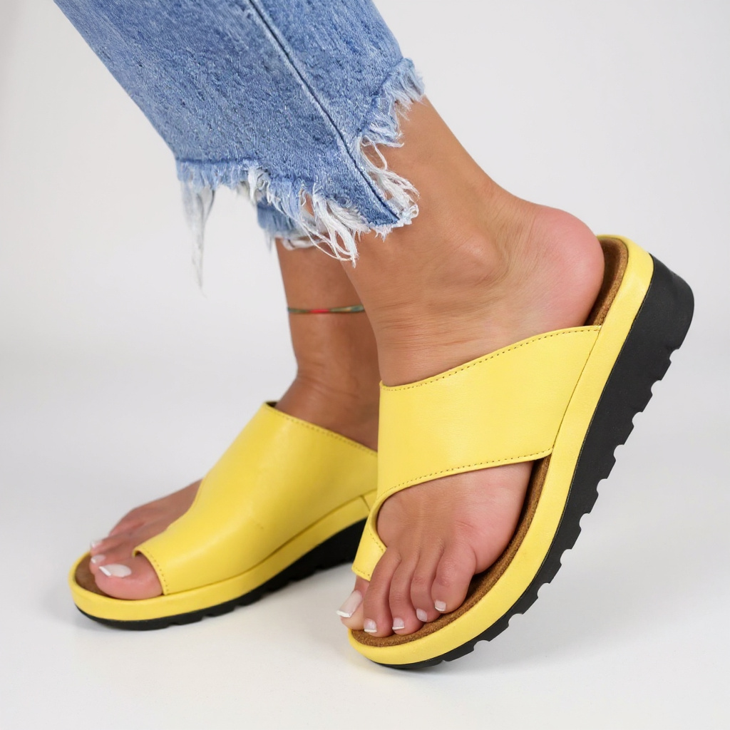 Lilli | Dame Sommer Ortopædiske Tå Split Sandaler