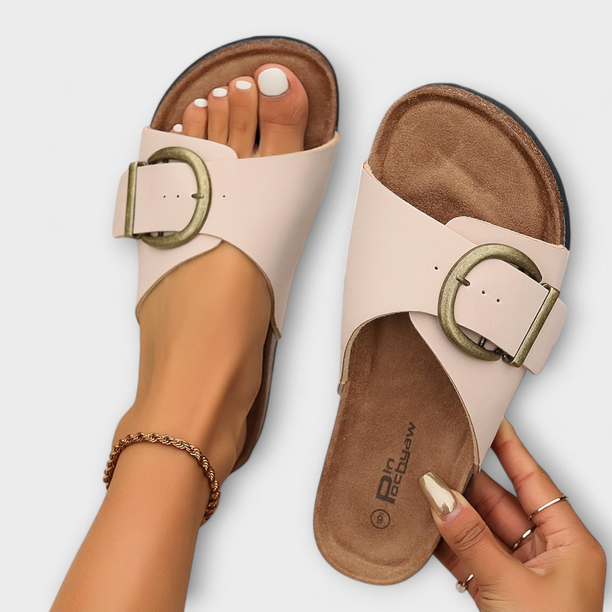 Margie | Komfortable Dame Sandaler Med Spænde