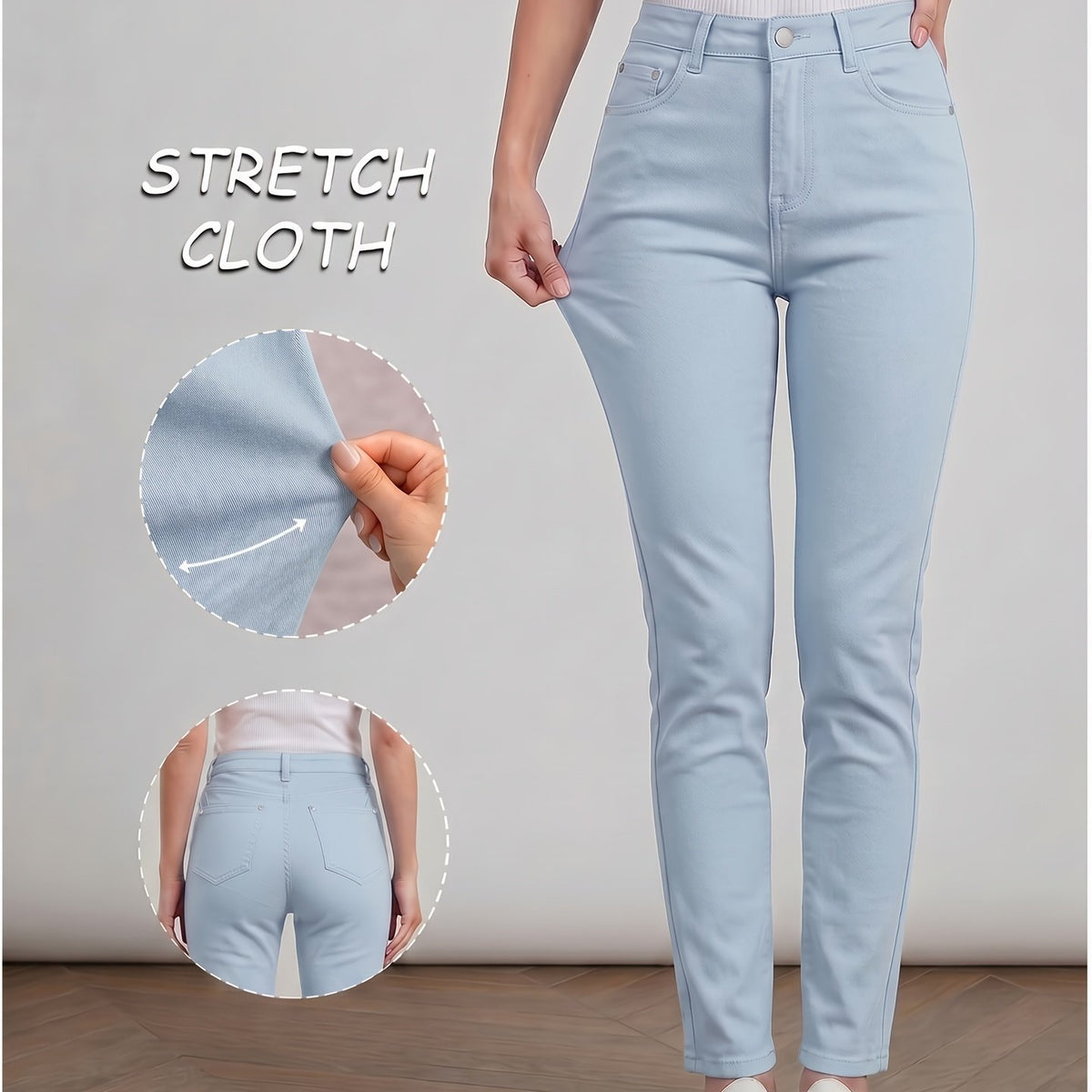 Clara™ | Komfortable stretch-jeans