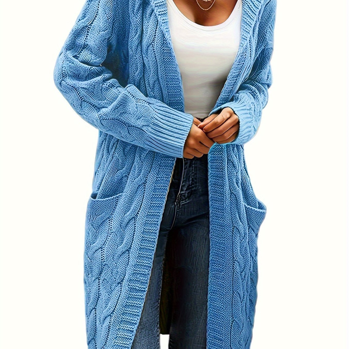 Karla™ | Blød strikket cardigan med lommer