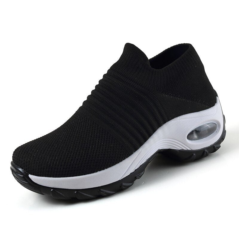 Sofia | Dame Orthopædiske Memory Foam Slip-On Sneakers
