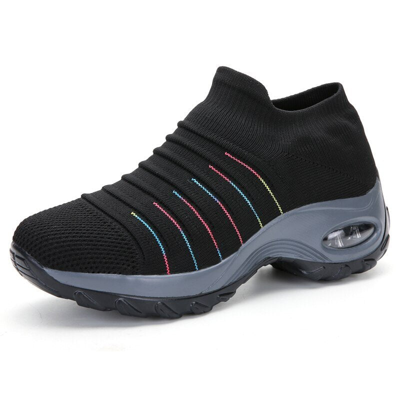 Sofia | Dame Orthopædiske Memory Foam Slip-On Sneakers