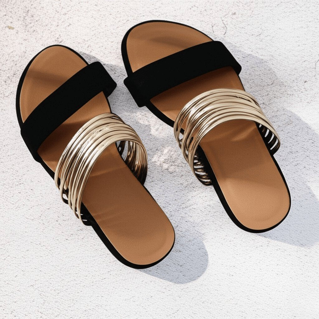 Freja | Dame Ortopædiske Sandaler Slip-On Komfort