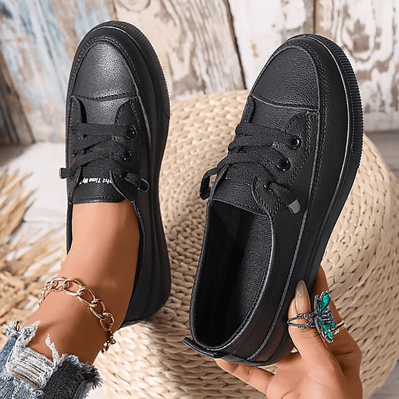 Olivia | Dame Ortopædiske Sneakers Hvid Komfort Support