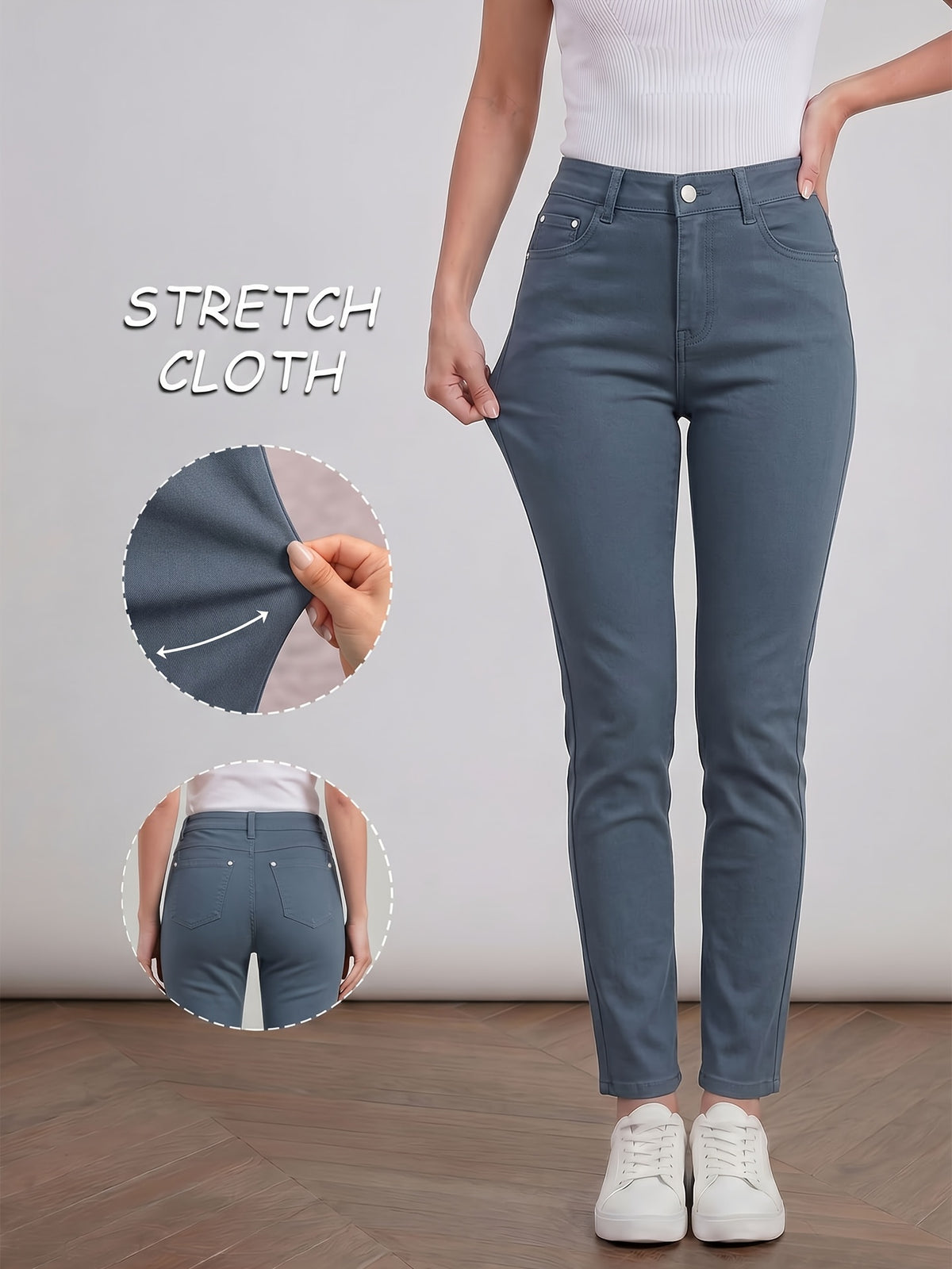 Clara™ | Komfortable stretch-jeans