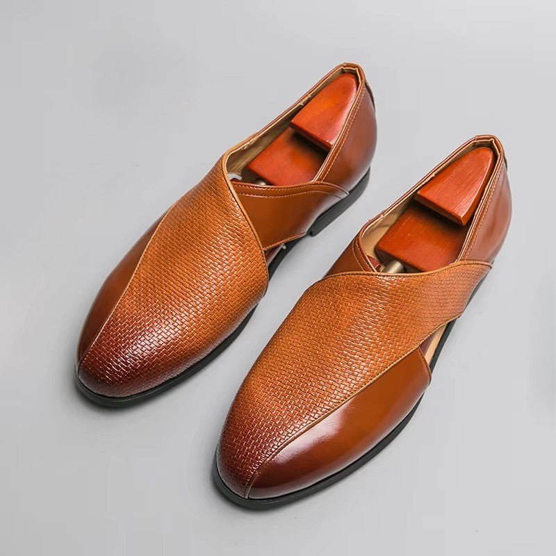 Mathias | Fisherman Sandaler Læder Loafers Crossover Lukkede Tæer