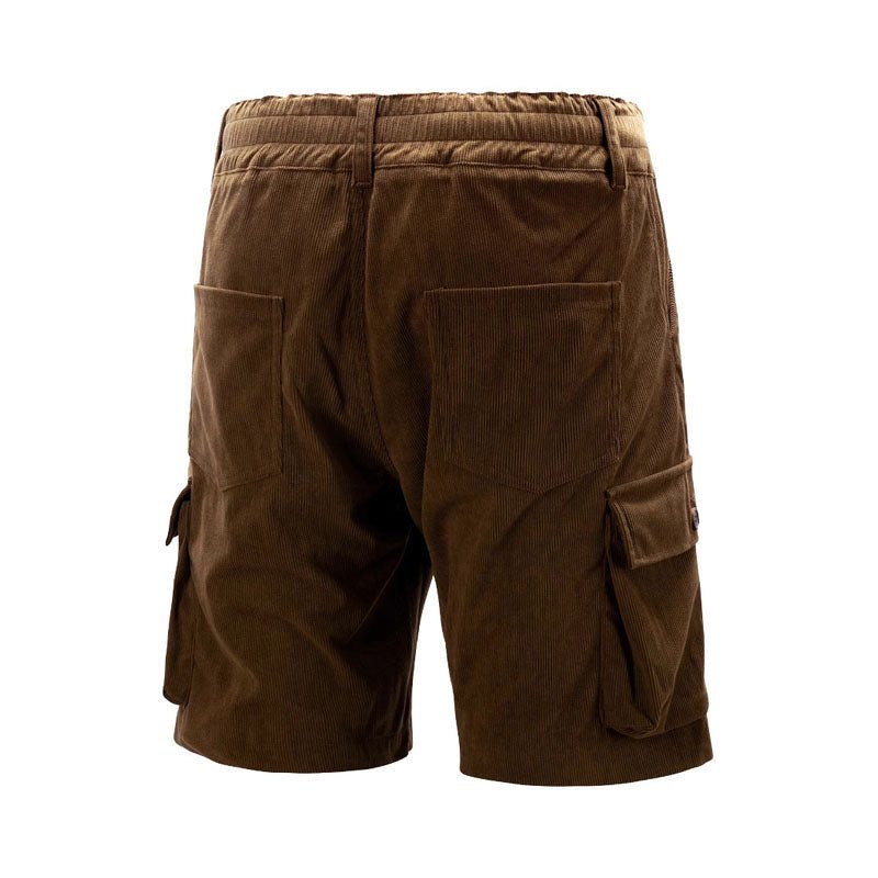 Lucas | Herre Cargo Shorts Fløjlskorduroy Knælange Multifunktionelle