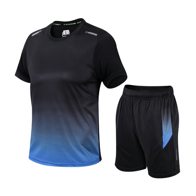 Malthe | Herre Sportsæt Åndbart Hurtigtørrende T-Shirt Shorts Træningssæt