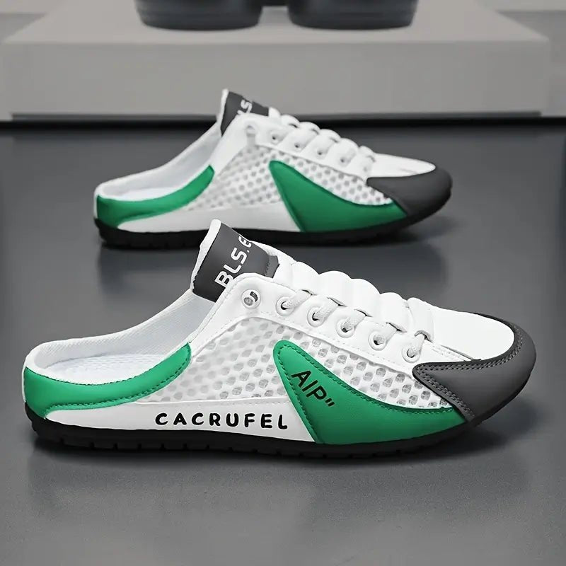 Lucas | Herres Åbenhæl Snøre-Sneaker Sandal til Daglig Komfort