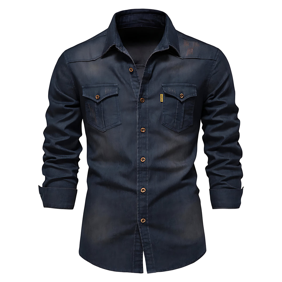 Egon | Stilfuld og Casual Denimskjorte