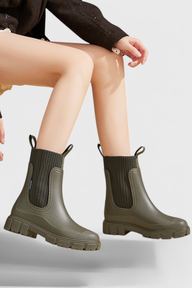 Ida | Waterproof Boots Chelsea Støvler Vandtæt Gummi