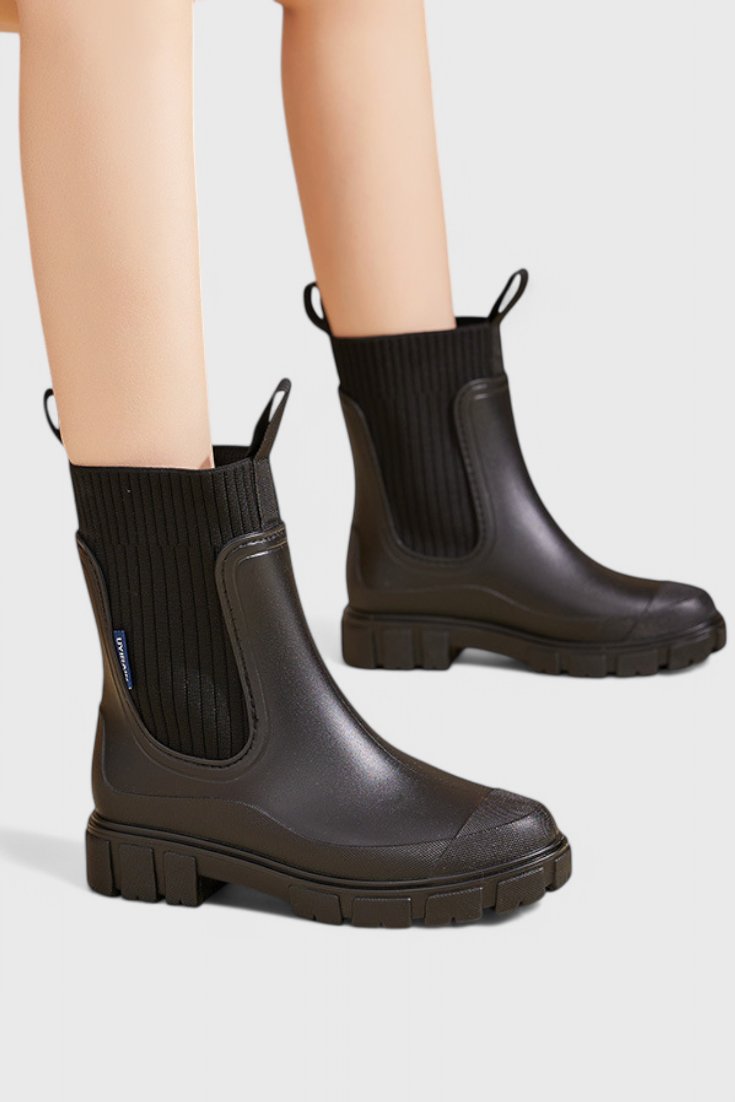Ida | Waterproof Boots Chelsea Støvler Vandtæt Gummi