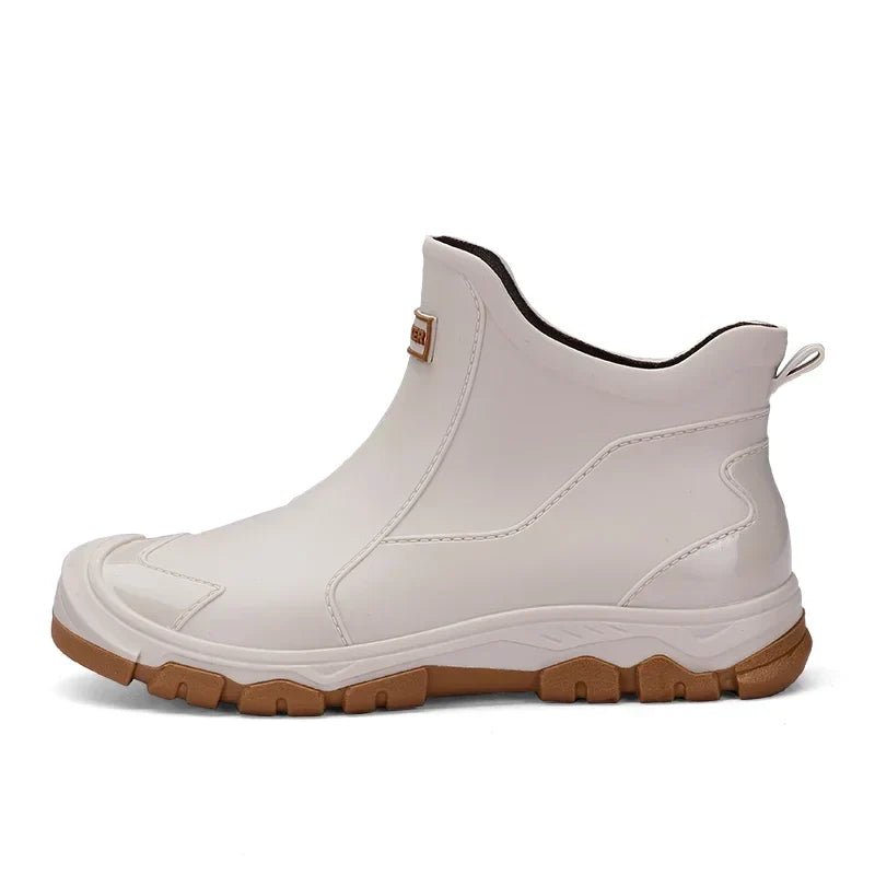 Magnus | Waterproof støvler ankelstøvler gummimateriale slip-on