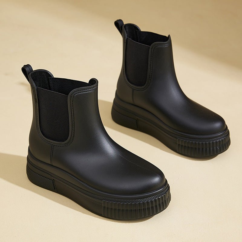 Olivia | Waterproof Støvler Dame Chelsea Boots Platform