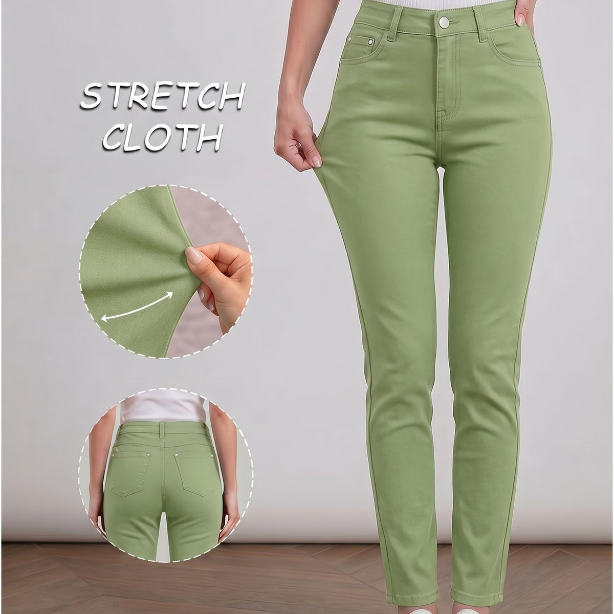 Clara™ | Komfortable stretch-jeans