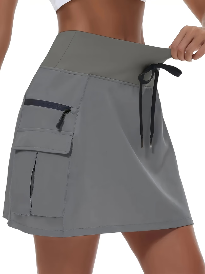 Freja™ | Aktivt skort med indbyggede shorts