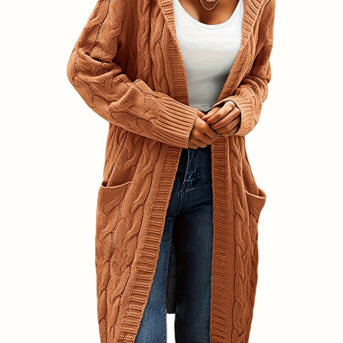 Karla™ | Blød strikket cardigan med lommer