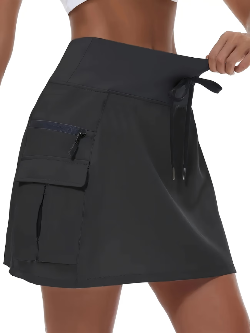 Freja™ | Aktivt skort med indbyggede shorts