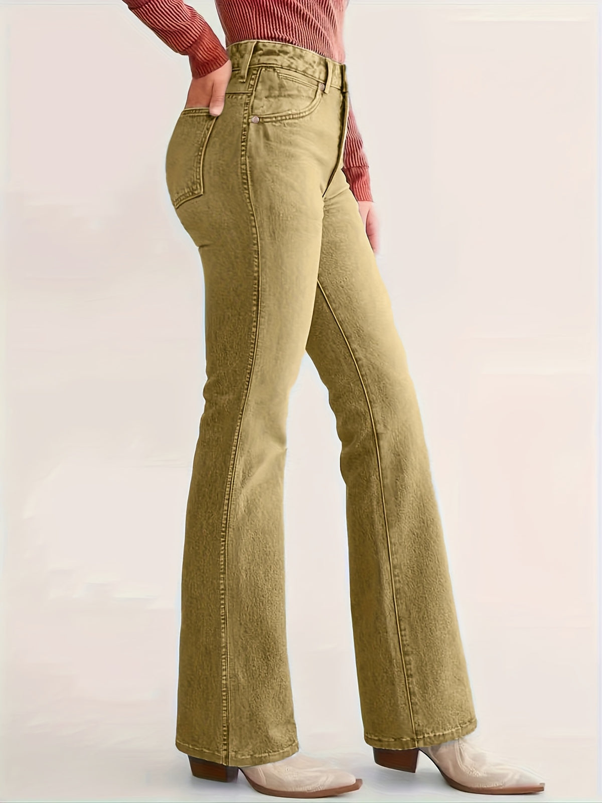 Isabella™ | Stretch-jeans med elegante detaljer