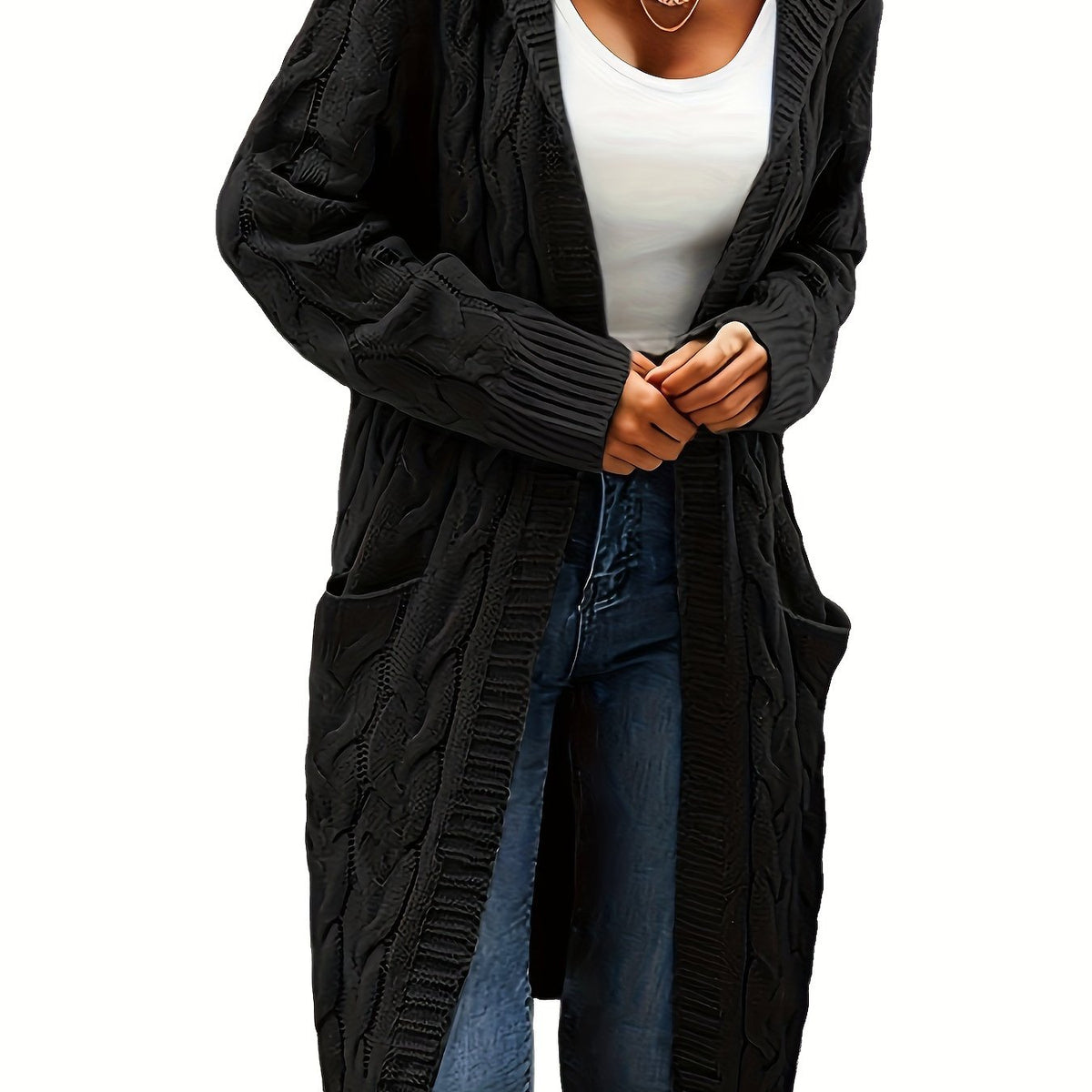 Karla™ | Blød strikket cardigan med lommer