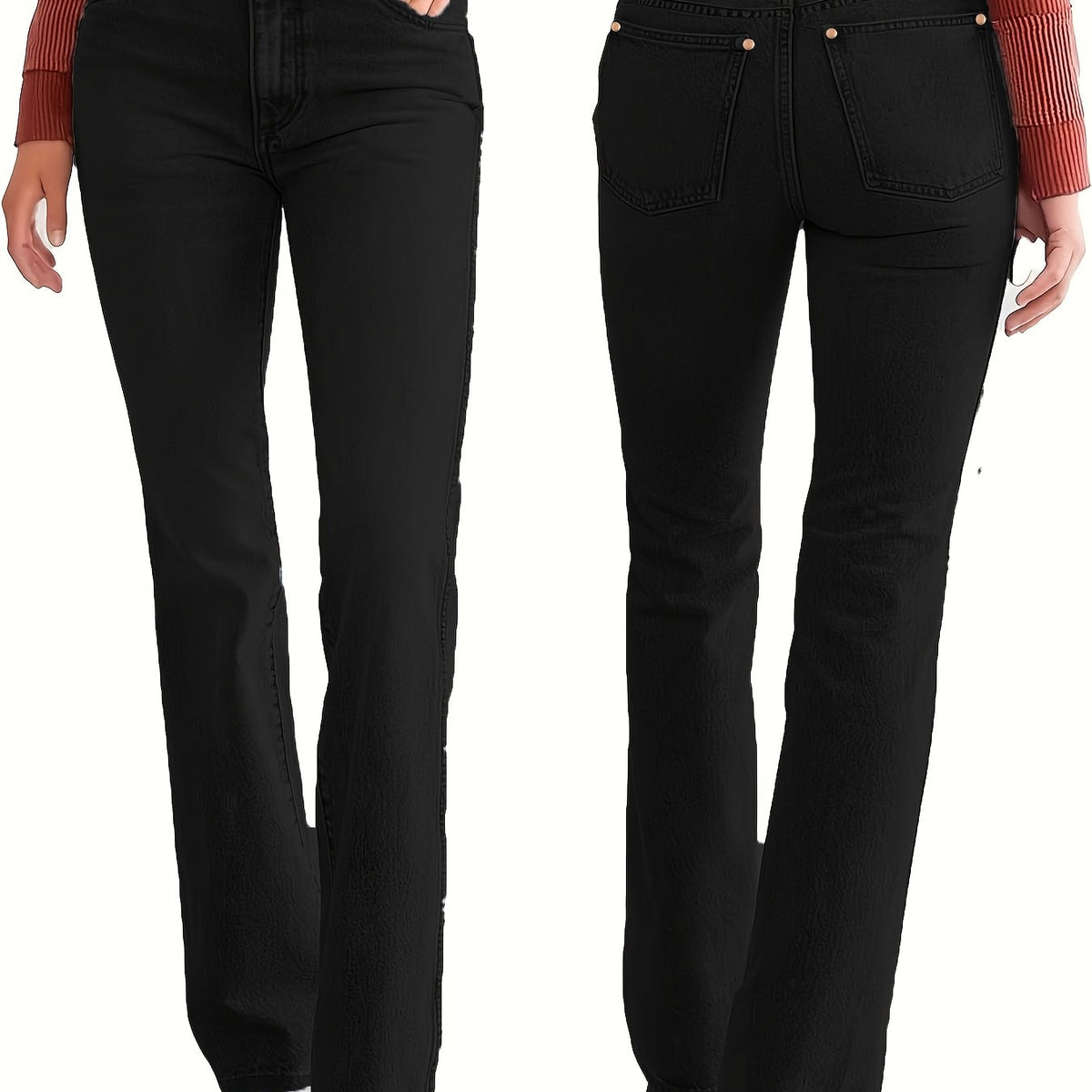 Isabella™ | Stretch-jeans med elegante detaljer