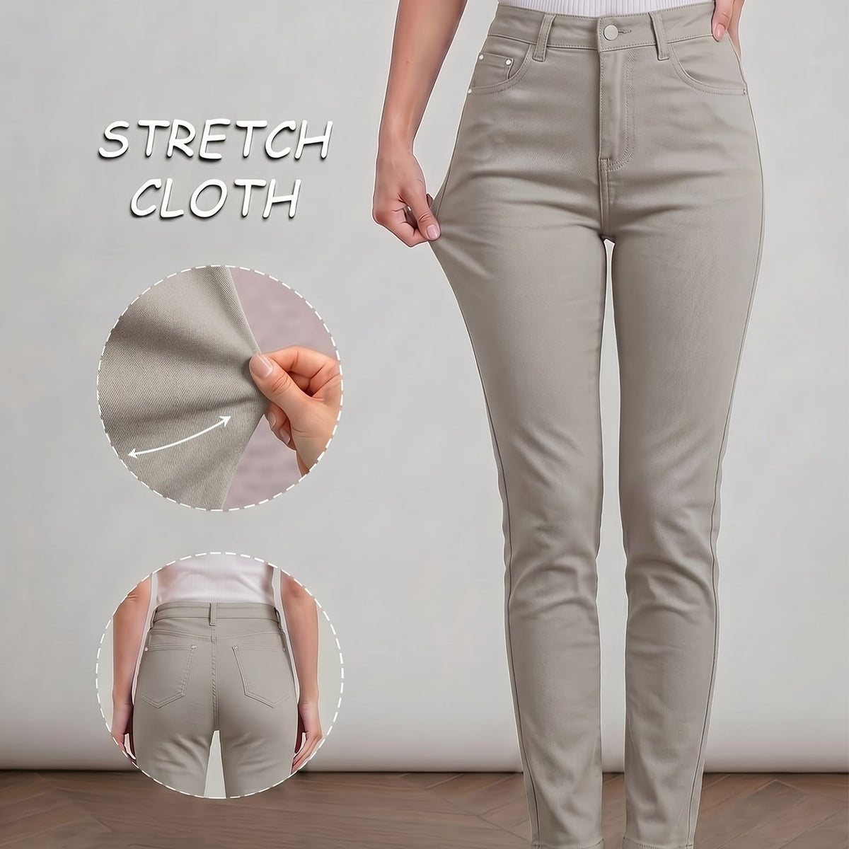 Clara™ | Komfortable stretch-jeans