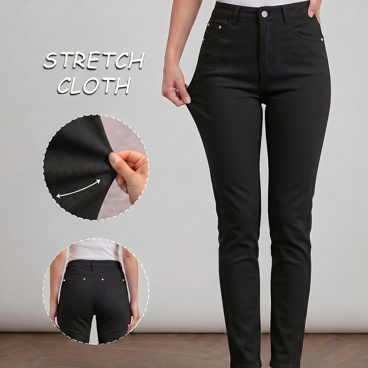 Clara™ | Komfortable stretch-jeans