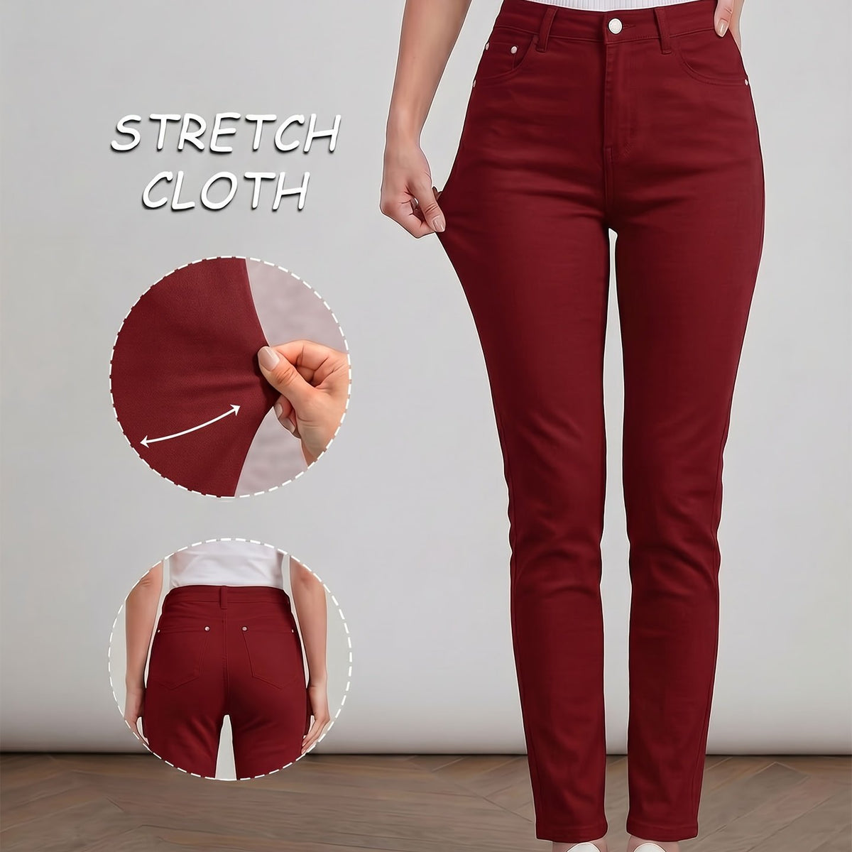 Clara™ | Komfortable stretch-jeans