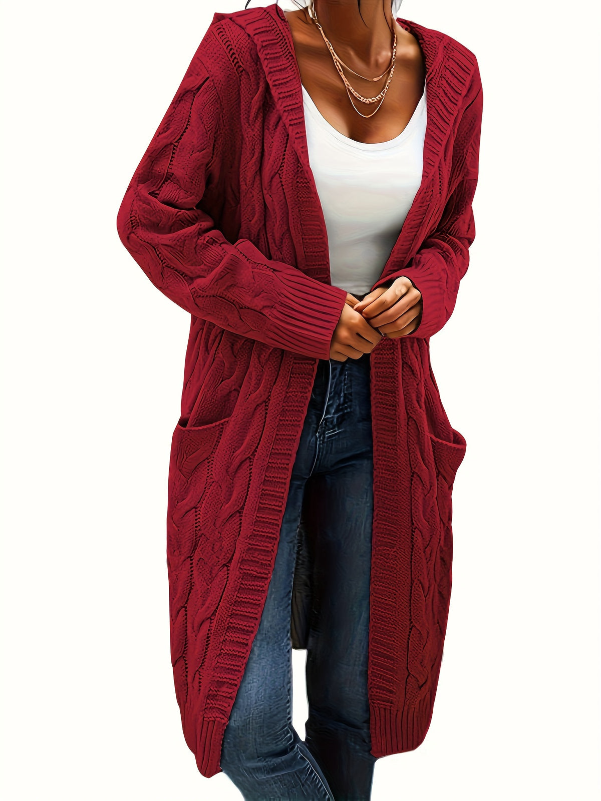 Karla™ | Blød strikket cardigan med lommer