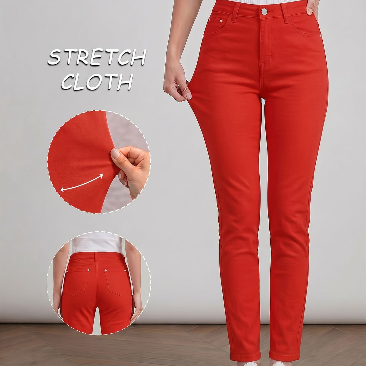 Clara™ | Komfortable stretch-jeans