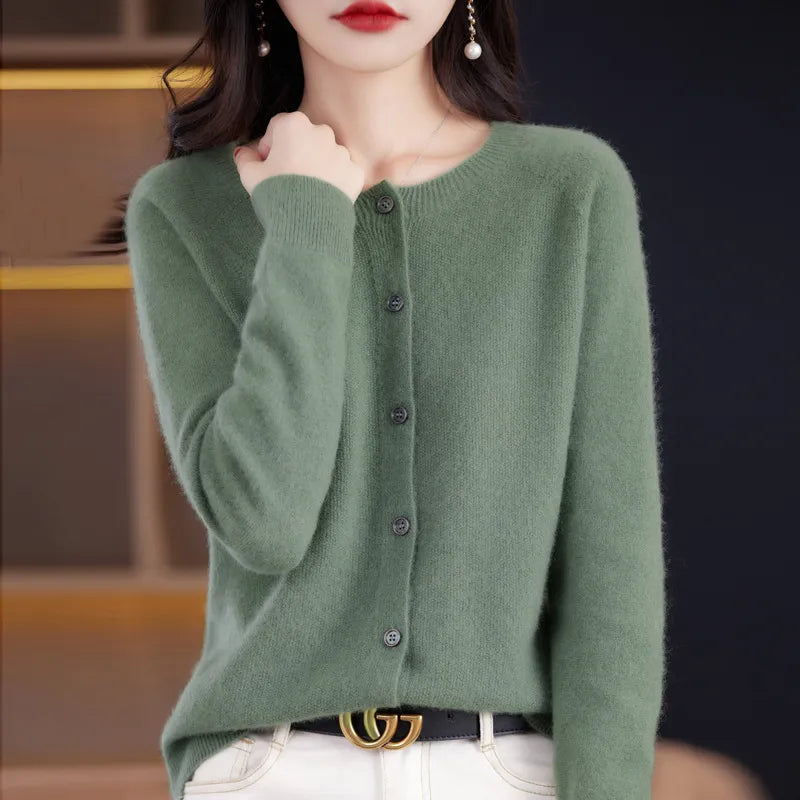 Annika | Blød og elegant uldcardigan