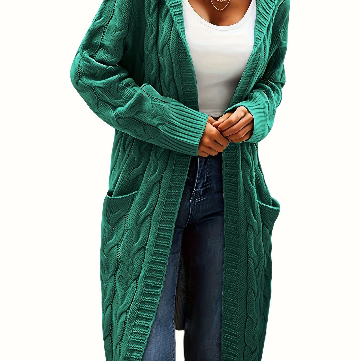 Karla™ | Blød strikket cardigan med lommer