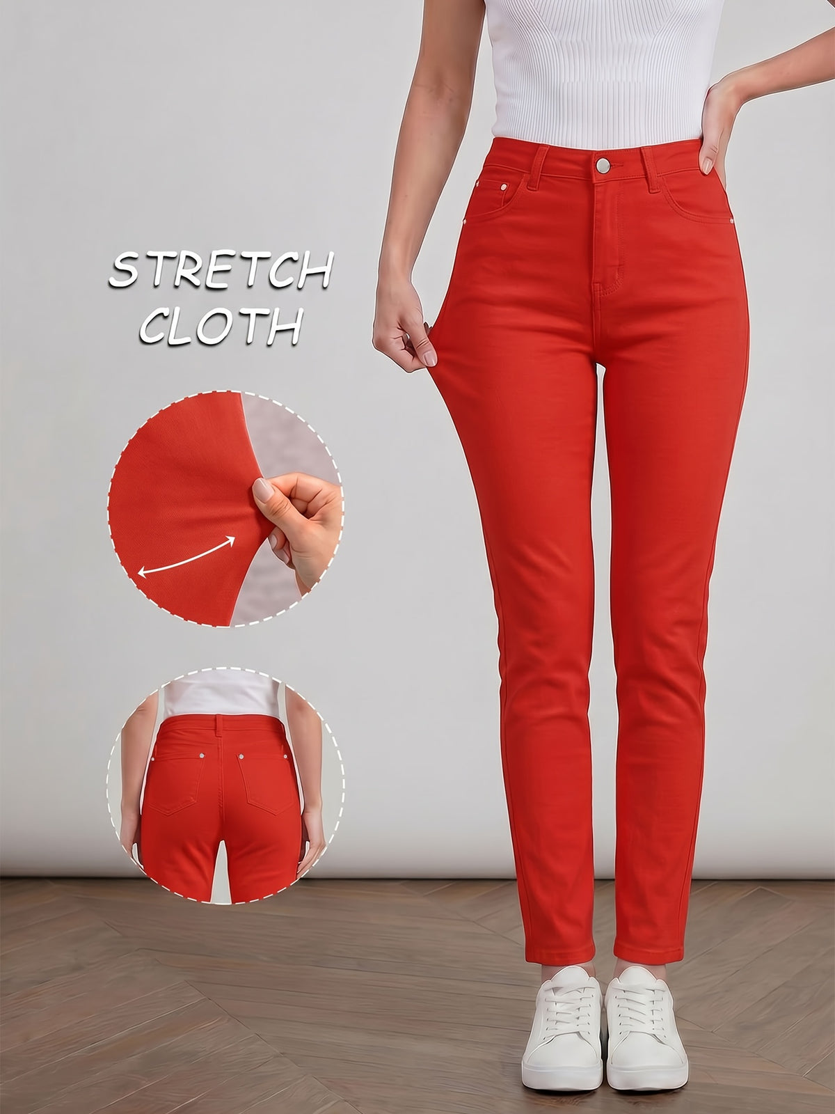 Clara™ | Komfortable stretch-jeans