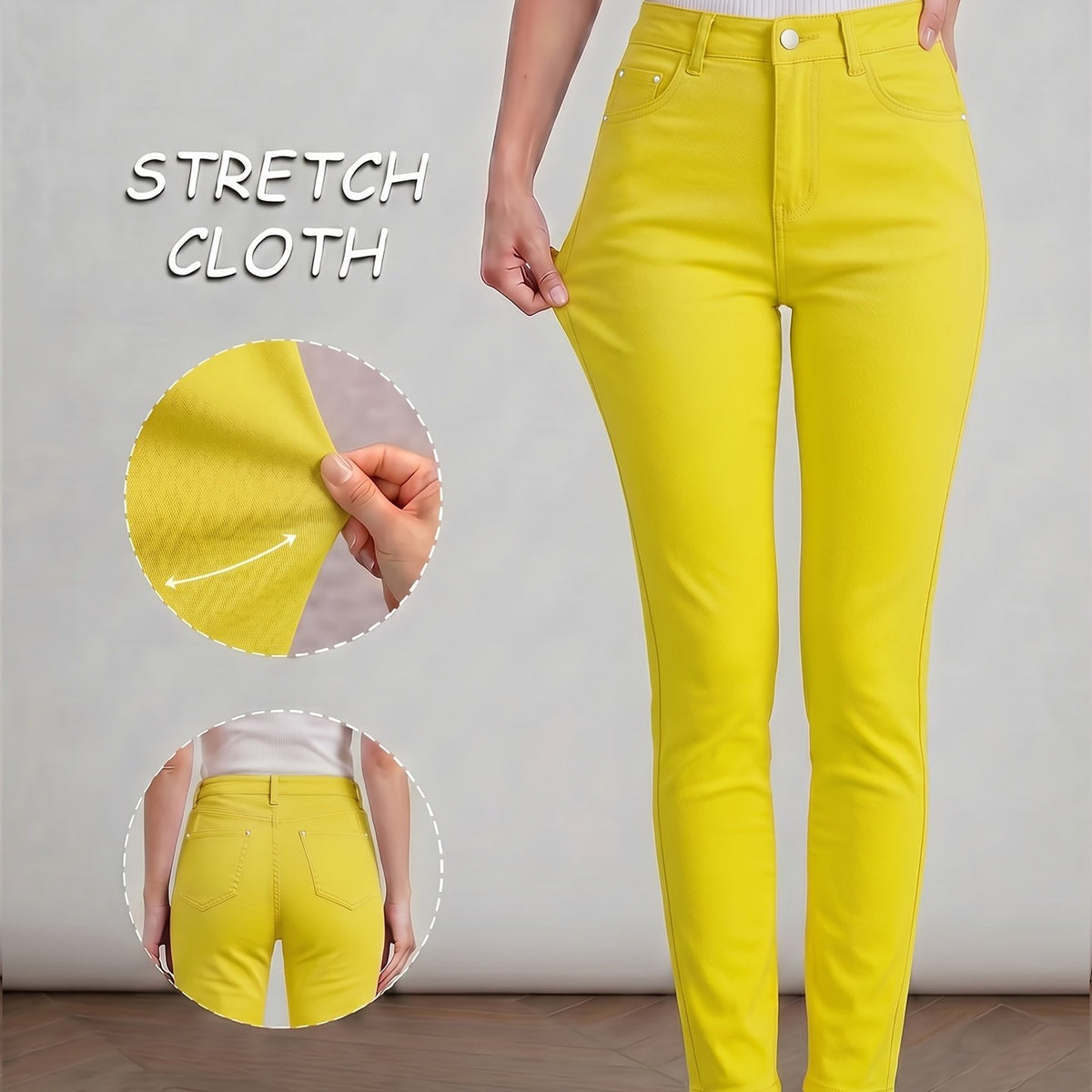 Clara™ | Komfortable stretch-jeans