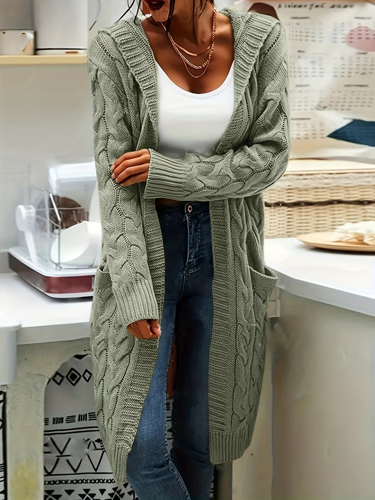 Karla™ | Blød strikket cardigan med lommer