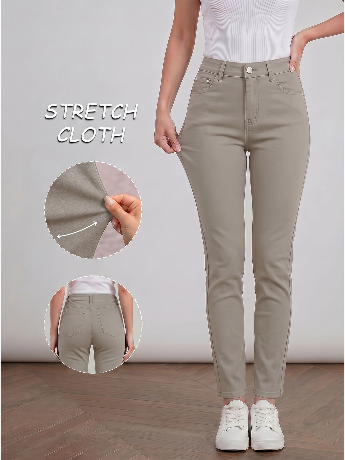 Clara™ | Komfortable stretch-jeans