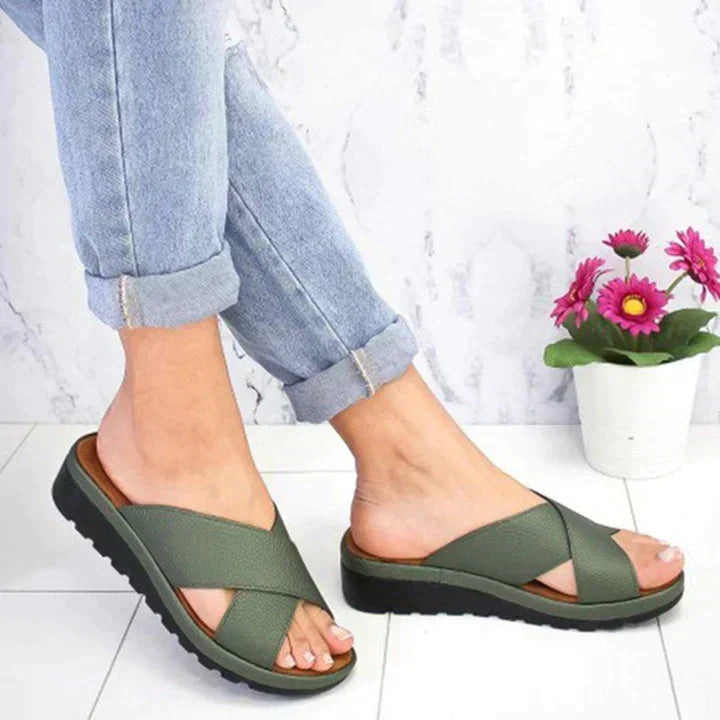 Laila | Dame Sommer Ortopædiske Stil Sandaler