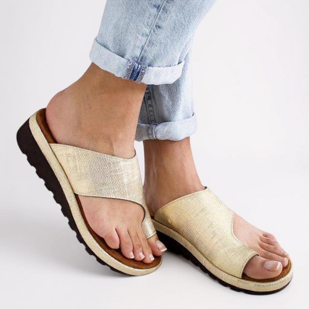 Lilli | Dame Sommer Ortopædiske Tå Split Sandaler