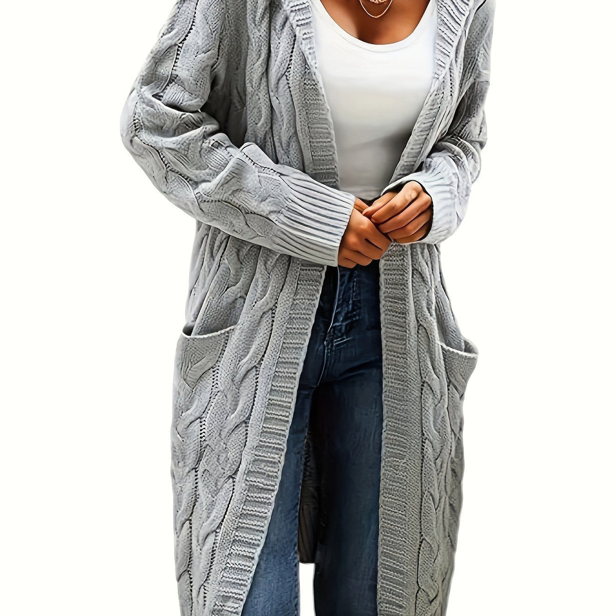 Karla™ | Blød strikket cardigan med lommer