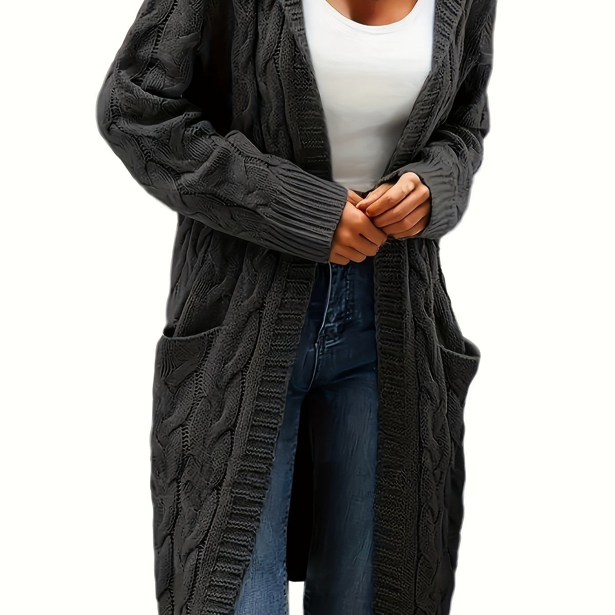 Karla™ | Blød strikket cardigan med lommer